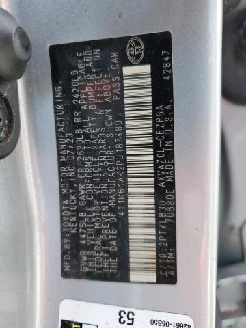 2023 TOYOTA CAMRY XSE 4T1K61AK2PU187480