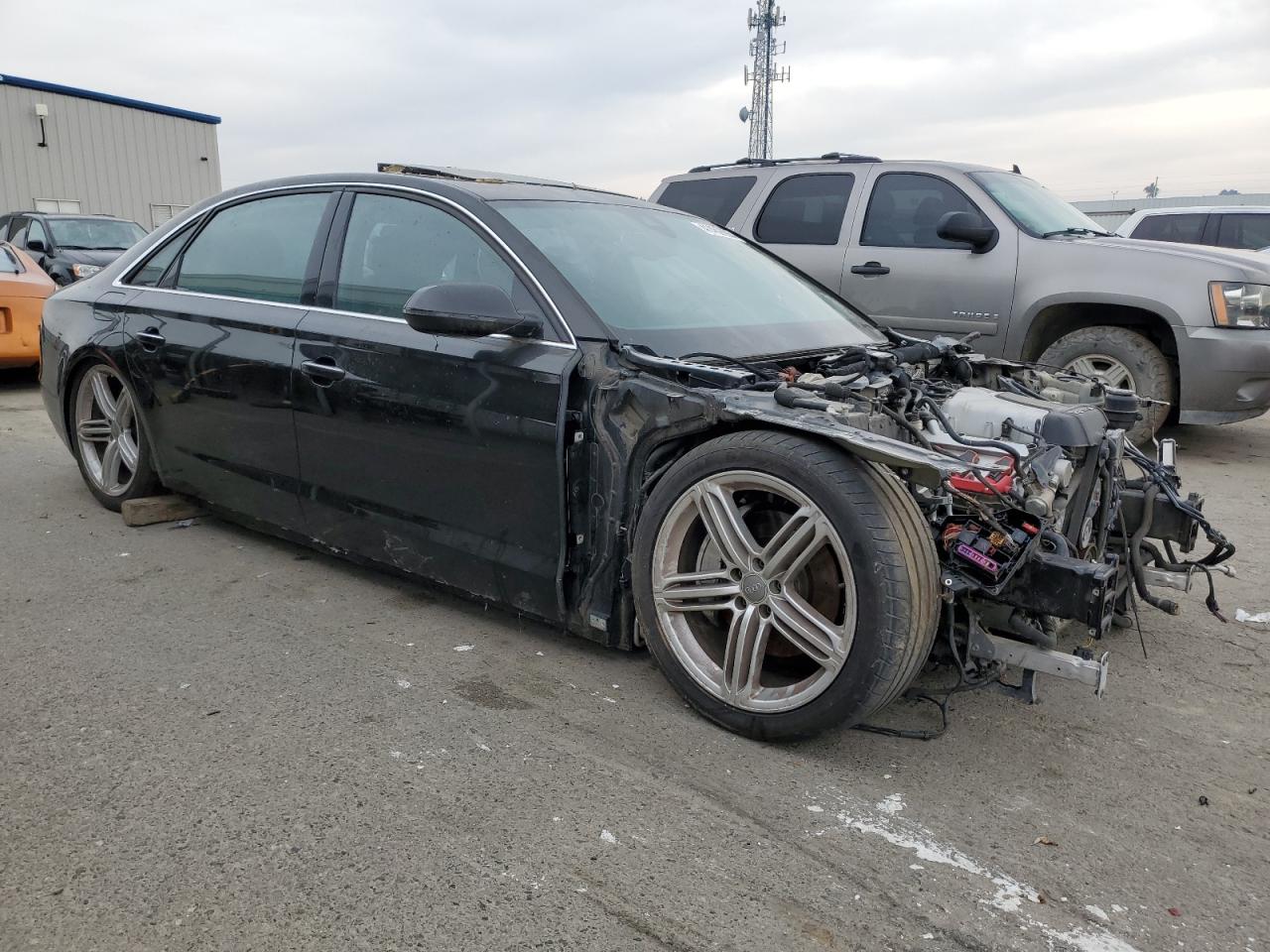 Lot #3045765654 2013 AUDI A8 L QUATT