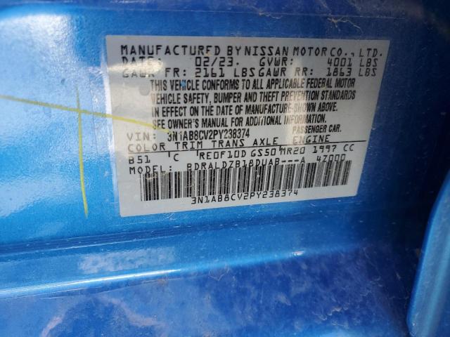 2023 NISSAN SENTRA SV - 3N1AB8CV2PY238374