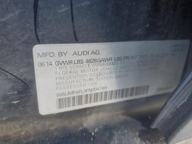 2015 AUDI A4 PRESTIG WAUMFAFL3FN004169
