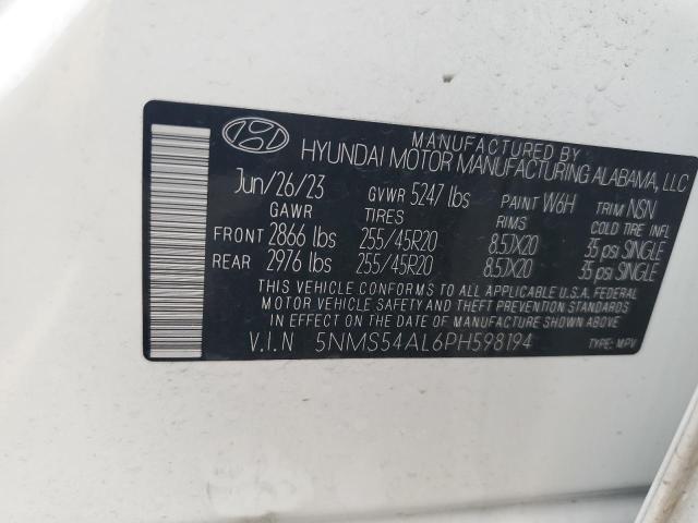 2023 HYUNDAI SANTA FE C 5NMS54AL6PH598194