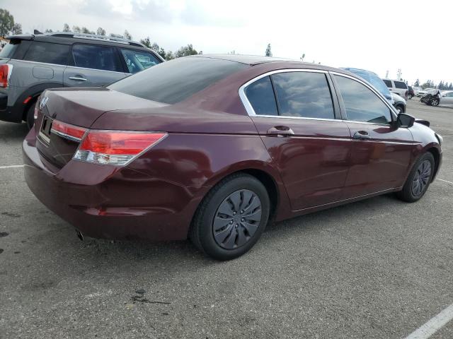 HONDA ACCORD LX 2012 burgundy  gas 1HGCP2F3XCA038244 photo #4