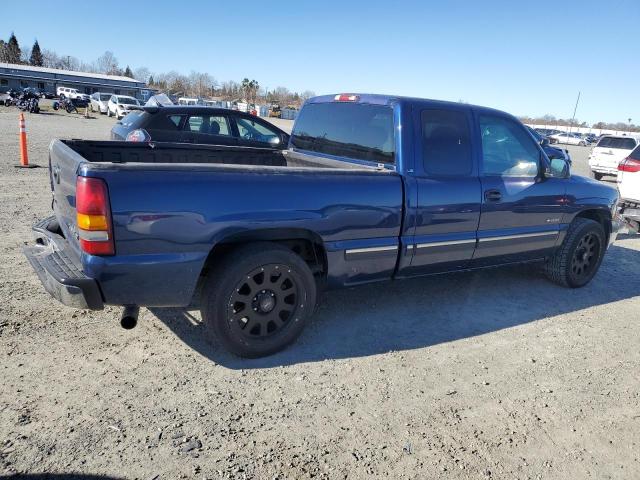 CHEVROLET SILVERADO 2002 blue  gas 2GCEC19V921248207 photo #4