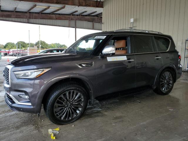 INFINITI QX80 SENSO 2023 charcoal  gas JN8AZ2BC9P9490882 photo #1