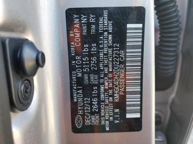 2013 HYUNDAI GENESIS 5. - KMHGC4DH2DU227312