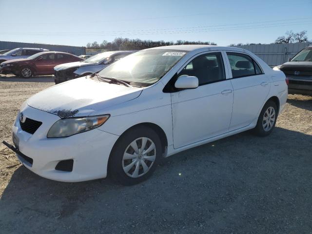 TOYOTA COROLLA BA 2009 white  gas 1NXBU40E09Z138378 photo #1