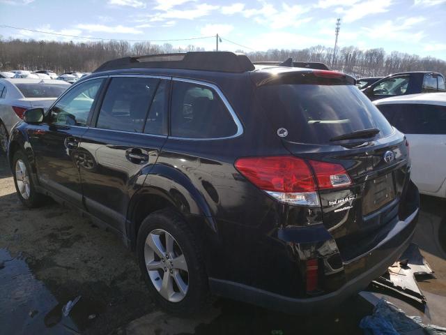 SUBARU OUTBACK 2. 2014 black  gas 4S4BRCKC9E3265489 photo #3