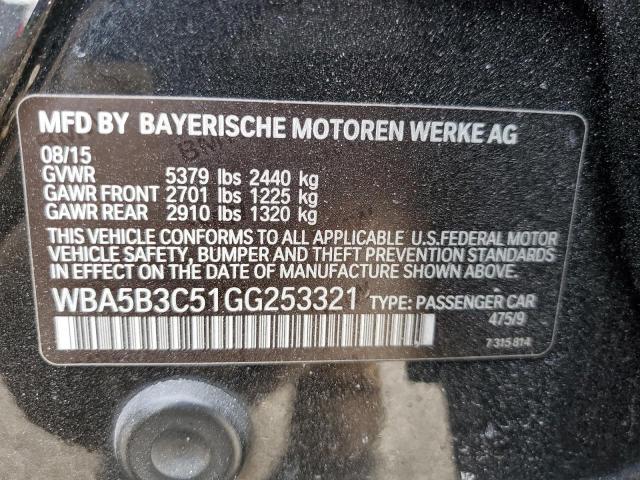 2016 BMW 535 XI - WBA5B3C51GG253321