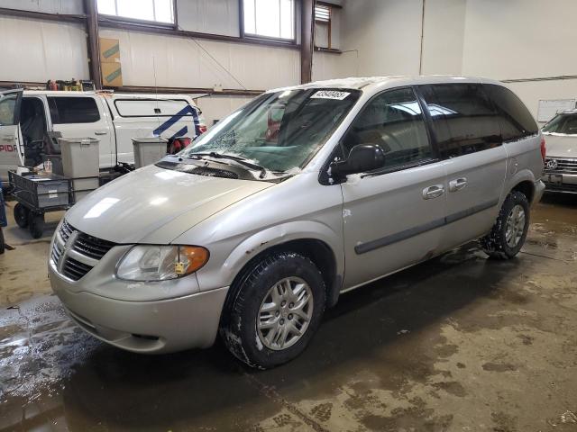 DODGE CARAVAN SE 2007 silver  gas 1D4GP25R37B249696 photo #1