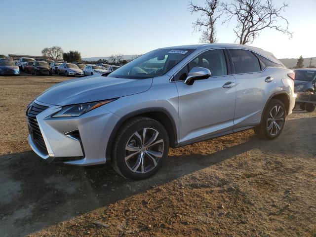 LEXUS RX 450H BA 2016 silver 4dr spor hybrid engine 2T2BGMCA8GC001361 photo #1