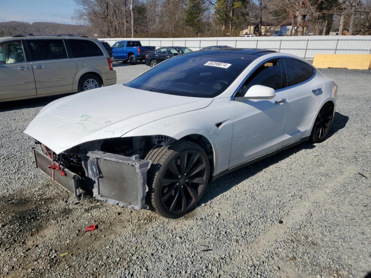  Salvage Tesla Model S