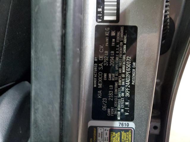 2023 KIA FORTE LX 3KPF24AD2PE650172