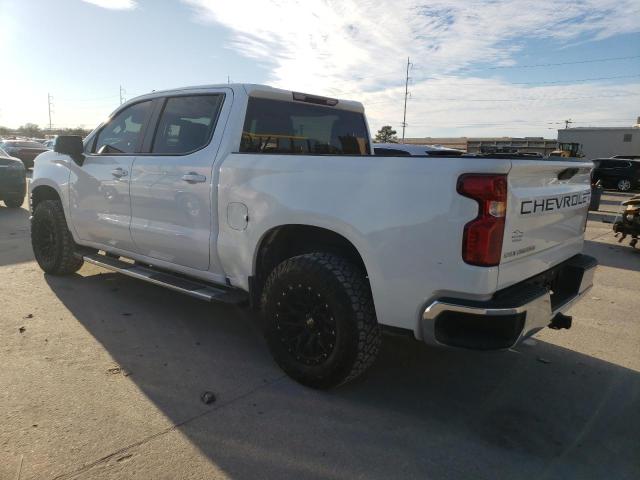 CHEVROLET SILVERADO 2021 white  gas 1GCPWCED8MZ223799 photo #3