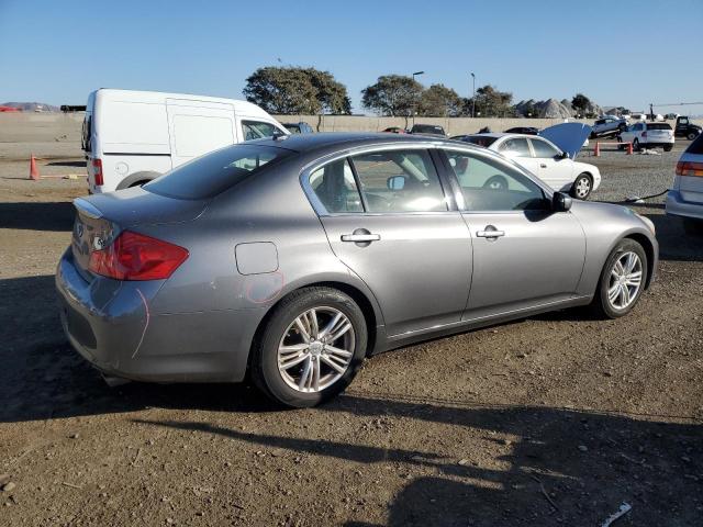 INFINITI G25 BASE 2012 gray  gas JN1DV6AP5CM812167 photo #4