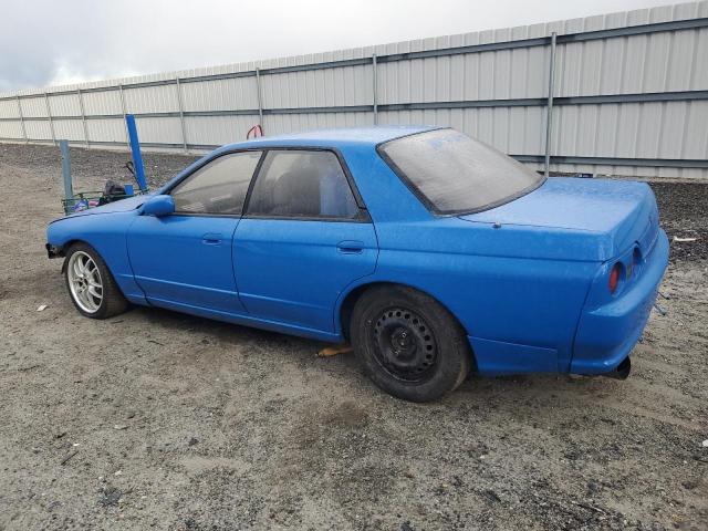 NISSAN SKYLINE 1990 blue   HR32027061 photo #3