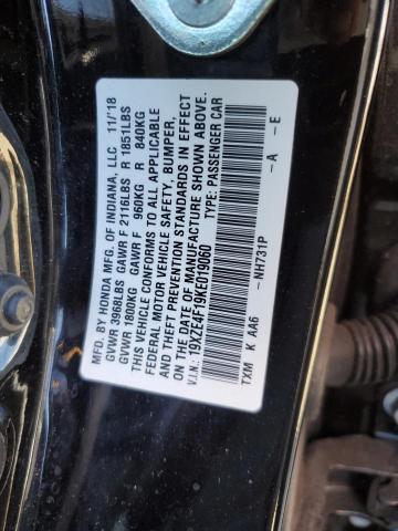 2019 HONDA INSIGHT LX 19XZE4F19KE019060