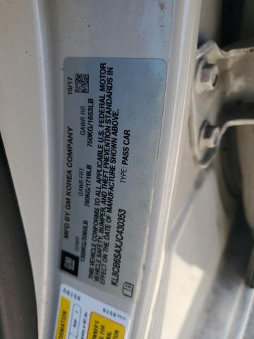 2018 CHEVROLET SPARK LS - KL8CB6SAXJC430353