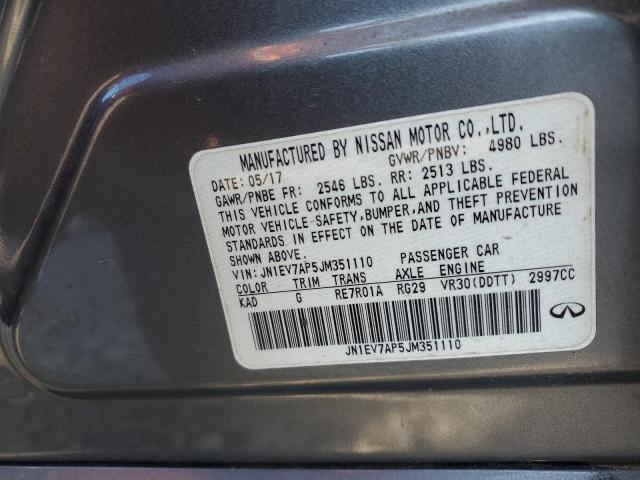 2018 INFINITI Q50 LUXE - JN1EV7AP5JM351110
