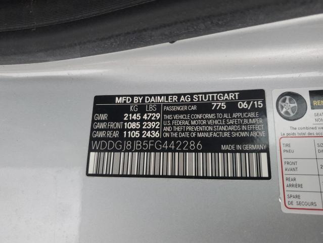 2015 MERCEDES-BENZ C 350 4MAT WDDGJ8JB5FG442286