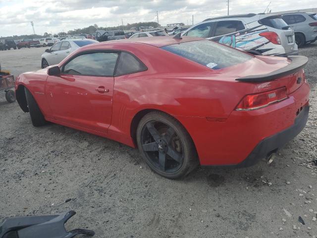 CHEVROLET CAMARO LS 2015 red  gas 2G1FB1E30F9139520 photo #3