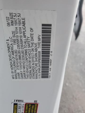 2023 HONDA ODYSSEY SP 5FNRL6H70PB006508