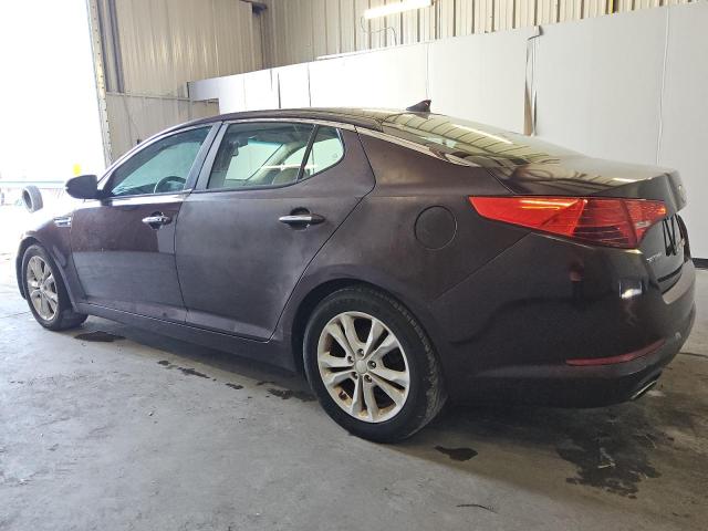 KIA OPTIMA EX 2013 burgundy sedan 4d gas 5XXGN4A70DG193841 photo #3