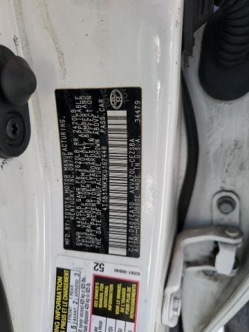 2019 TOYOTA CAMRY L 4T1B11HK9KU167448