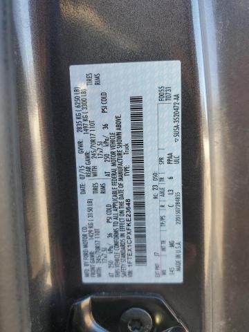 2015 FORD F150 SUPER - 1FTEX1CPXFKE23648