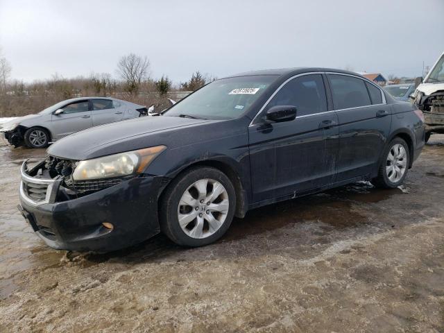 HONDA ACCORD EXL 2008 black  gas JHMCP26848C033772 photo #1