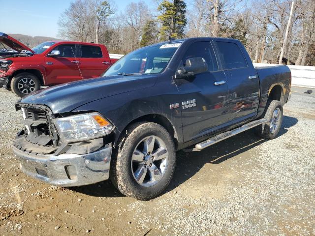 RAM 1500 SLT 2017 black  gas 3C6RR7LT3HG580127 photo #1