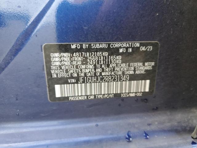 2024 SUBARU IMPREZA RS JF1GUHJC2R8231349
