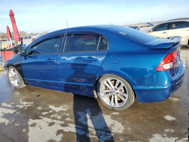 HONDA CIVIC SI 2010 blue  gas 2HGFA5E56AH700094 photo #3