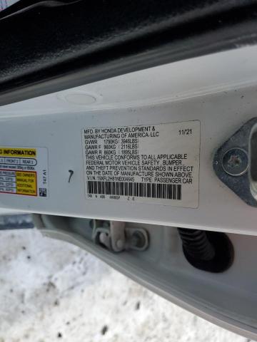 2022 HONDA CIVIC SPOR - 19XFL2H81NE004645