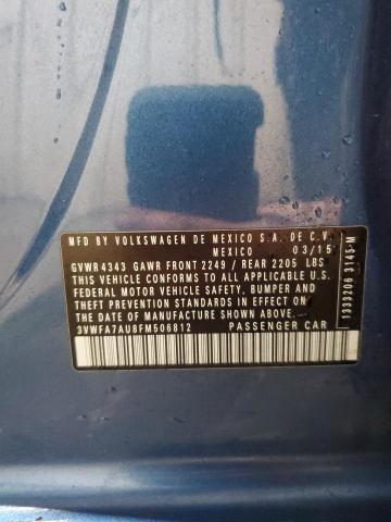 2015 VOLKSWAGEN GOLF SPORT - 3VWFA7AU8FM506812