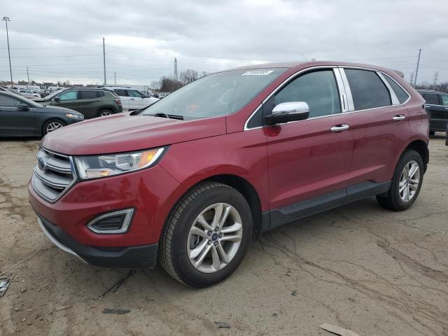 FORD EDGE SEL 2016 red  gas 2FMPK4J87GBC10507 photo #1