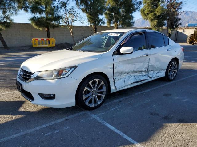 HONDA ACCORD SPO 2014 white  gas 1HGCR2F57EA037096 photo #1