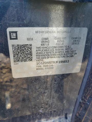 2018 CHEVROLET MALIBU LT - 1G1ZD5ST9JF195653