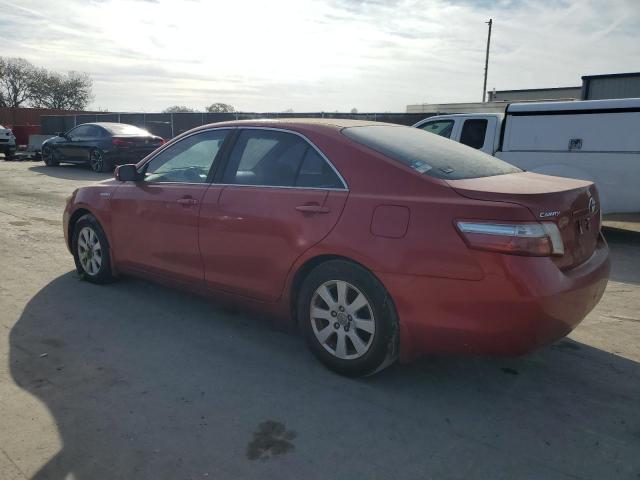 TOYOTA CAMRY HYBR 2007 red  hybrid engine JTNBB46K573027637 photo #3