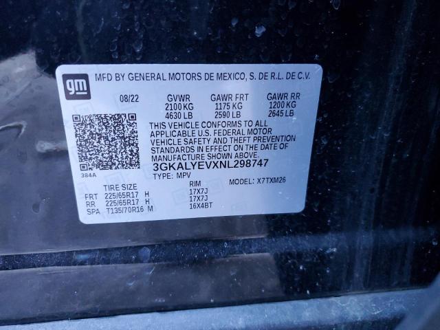 2022 GMC TERRAIN AT 3GKALYEVXNL298747