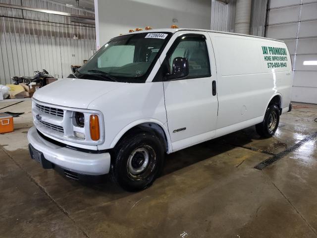 CHEVROLET EXPRESS G1 2000 white  gas 1GCFG15W1Y1116497 photo #1