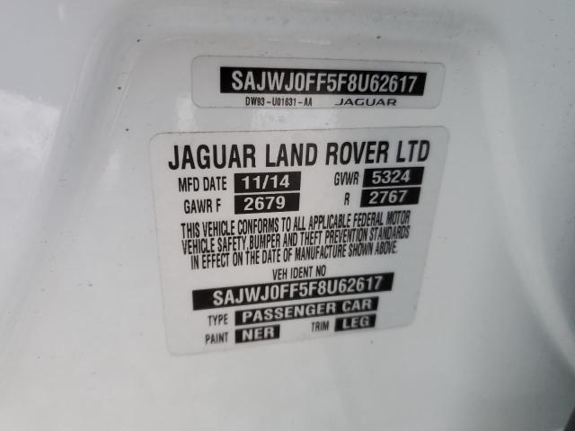 2015 JAGUAR XF 3.0 SPO SAJWJ0FF5F8U62617