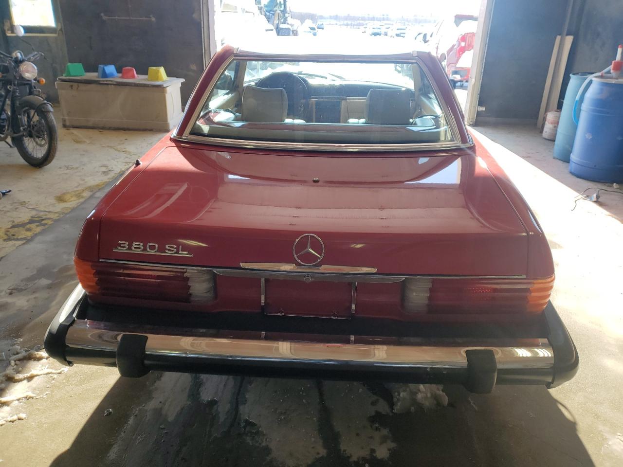 Lot #3056517391 1981 MERCEDES-BENZ 380 SL