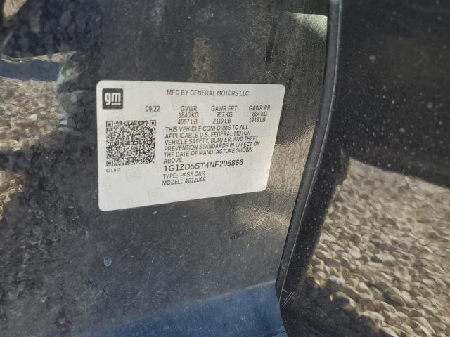 2022 CHEVROLET MALIBU LT - 1G1ZD5ST4NF205866
