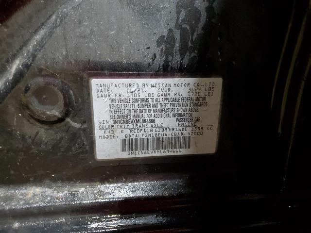 2021 NISSAN VERSA SV - 3N1CN8EVXML894666