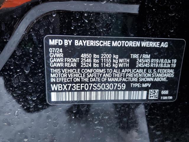 2025 BMW X1 XDRIVE2 WBX73EF07S5030759