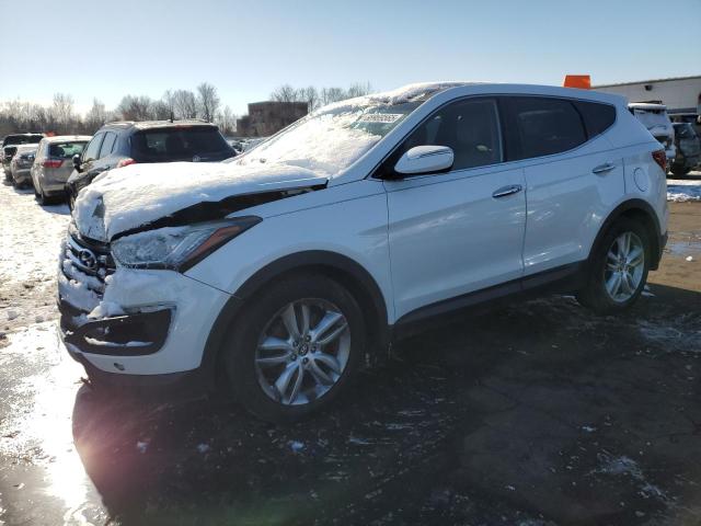 HYUNDAI SANTA FE S 2013 white  gas 5XYZWDLA6DG024806 photo #1