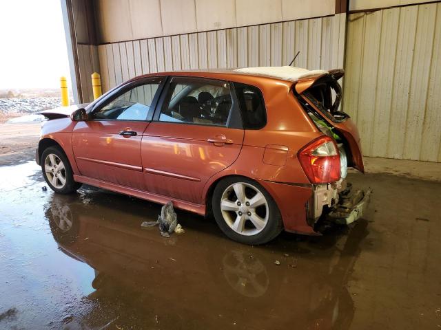 KIA SPECTRA5 5 2008 orange  gas KNAFE162385017865 photo #3