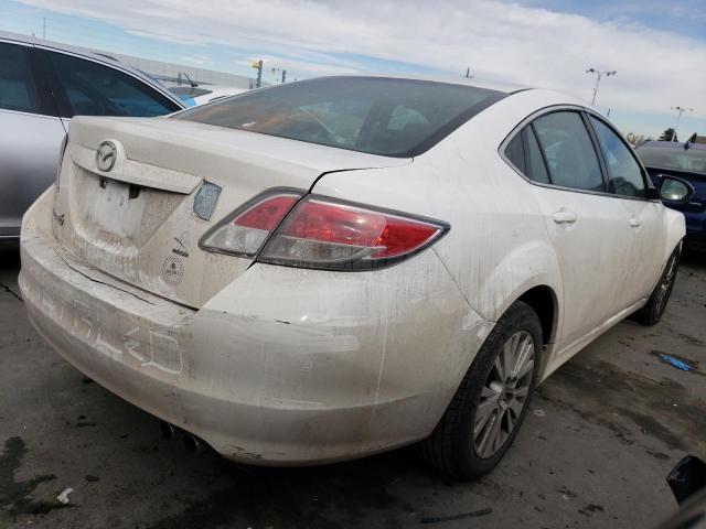 MAZDA 6 I 2009 white sedan 4d gas 1YVHP82A695M31553 photo #4