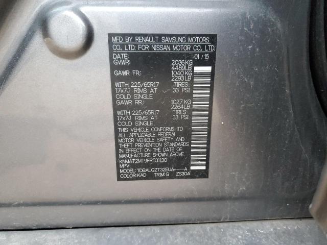 2015 NISSAN ROGUE S - KNMAT2MT9FP531130