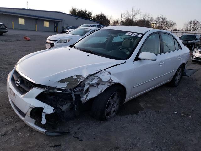 HYUNDAI SONATA GLS 2006 white  gas 5NPEU46F96H111560 photo #1